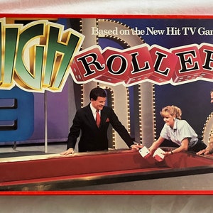 Vintage/ 1988/ High Rollers/ Based on the New Hit TV Game Show/ Parker Brothers/ Complete/ Excellent Condition