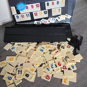Vintage/ 1990/ The Original/ Rummikub/ Rummy Tile Game/ Pressman/ Good Condition