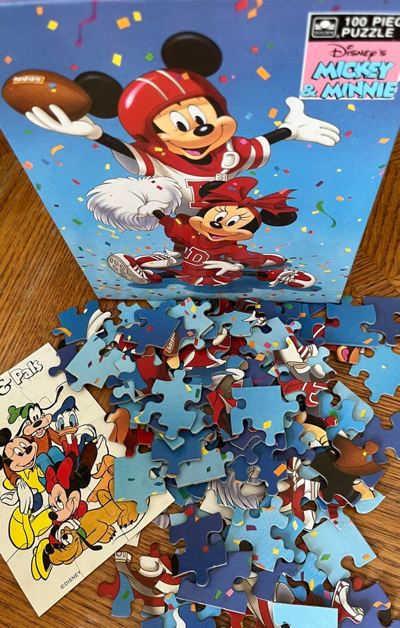 Vintage/ 1990s/ Mickey and Minnie/ Cheerleaders/ Kids/ 100 Piece