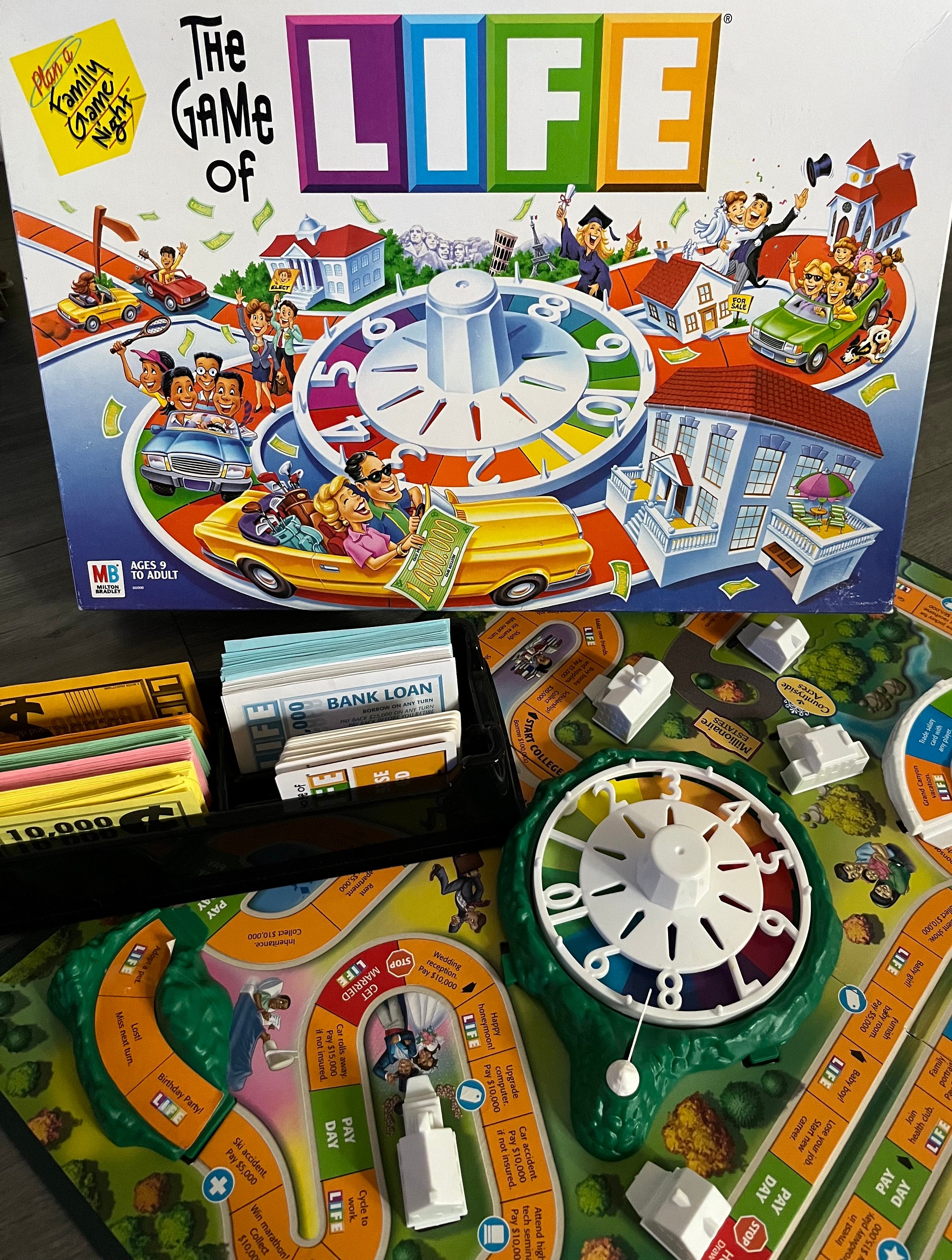 Hasbro The Game of Life Board Game (04000) for sale online