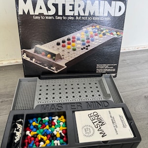 Vintage/ 1981/ Mastermind/ The Challenging Game of Strategy and Logic/ Code Game/ Very Good Condition