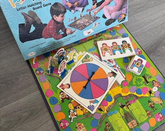 Vintage Scrabble Junior Game - Milton Bradley, Hasbro, #4039, 1999