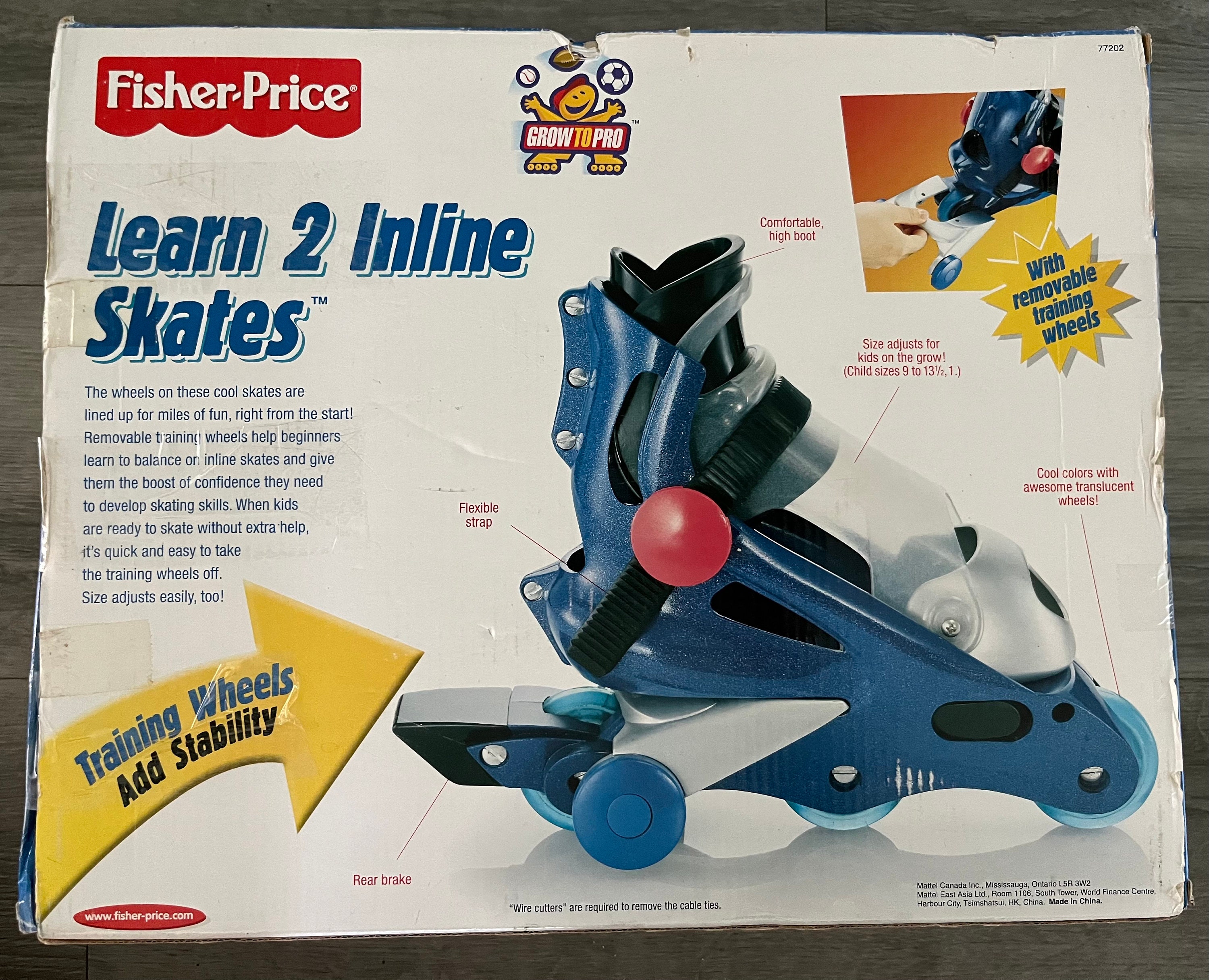 vintage-2001-2003-fisher-price-learn-2-inline-skates-starter