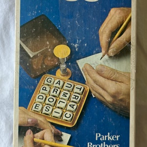 Vintage/ 1976/ BOGGLE/ Parker Brothers/ Hidden Word Game/ Complete/ Good Condition
