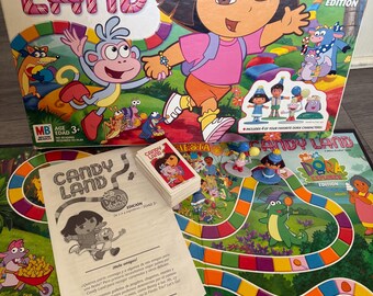 2005/ Dora the Explorer/ Candy Land/ Nick Jr/ Milton Bradley/ Good Condition