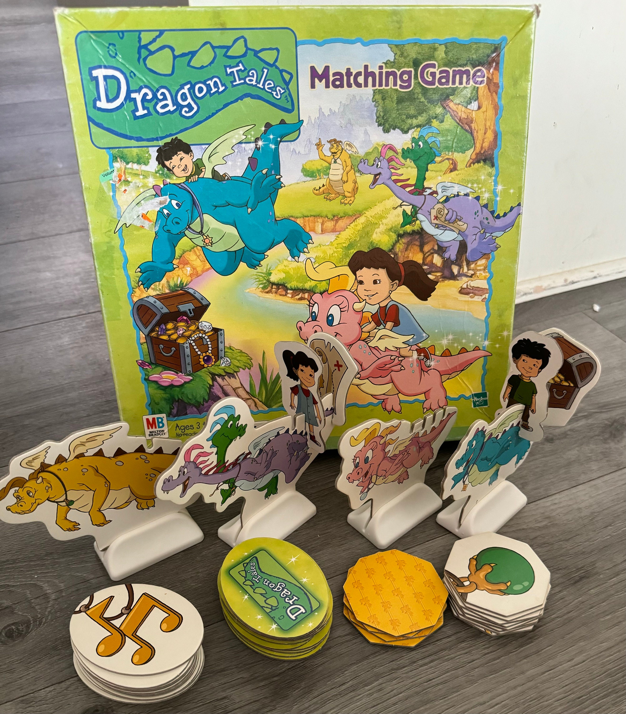 Dragon Tales Matching Game by Milton Bradley | eBay
