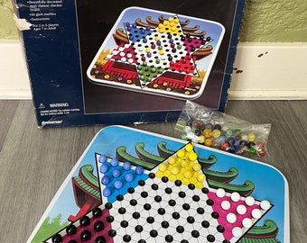 Vintage/ 1991/ Chinese Checkers/ Pressman/ #3253/  Made in USA/ Good Condition