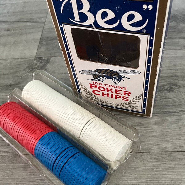 Vintage Poker Chips Etsy
