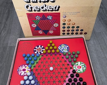 Vintage/ 1974/ Chinese Checkers/ Whitman/  4717/ Complete/ Good Condition