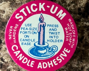 Stick-um/ Candle Adhesive/ 1oz/ Fox Run Craftsmen/ Great 
