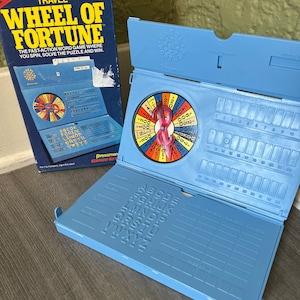 Vintage/ 1988/ Travel/ Wheel of Fortune/ Game/ Pressman/ Good Condition