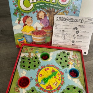 Vintage/ 2001/ Hi Ho! Cherry-O/ Counting Game/ Complete/ Very Good Condition