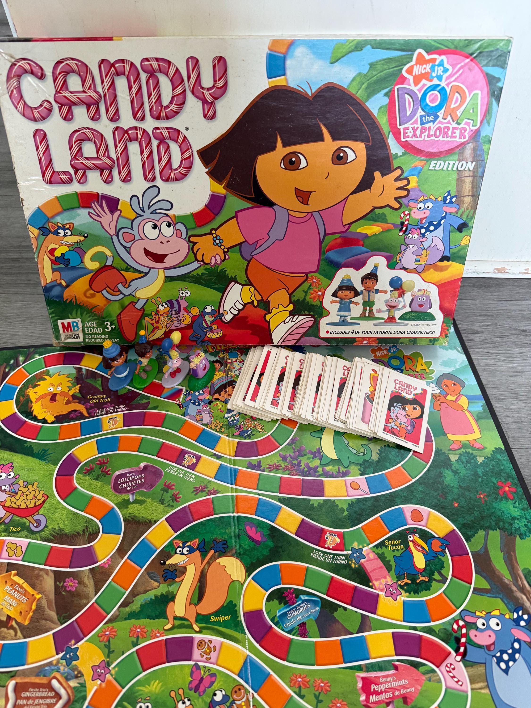 2005/ Dora the Explorer/ Candy Land/ Nick Jr/ Milton Bradley/ Good