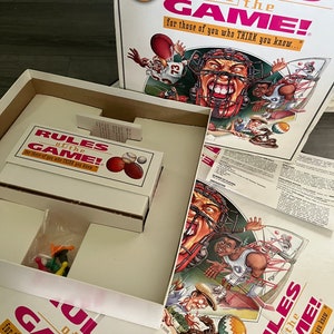 Vintage/ 1995/ Rules of the Game/ Sports Board Game/ Good- Great Condition