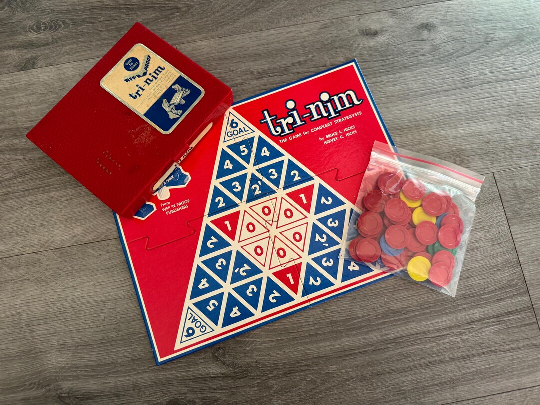 Thinkers Game Vintage/ Tri-mom/ WFF’N PROOF/ Games for Thinkers/ Game for Complete ...