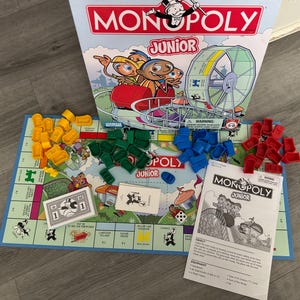 2005/ Monopoly/ Junior/ Parker Brothers/ Very Good Condition