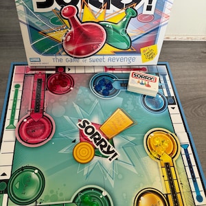Vintage/2003/Lo sentimos/Juego de mesa/Parker Brothers/Juego Slide Pursuit/Completo/Buen estado