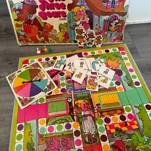 Vintage/ 1972/ Goldilocks/ And/ The Three Bears/ Game/ Selchow Righter/ Fair to Good Condition