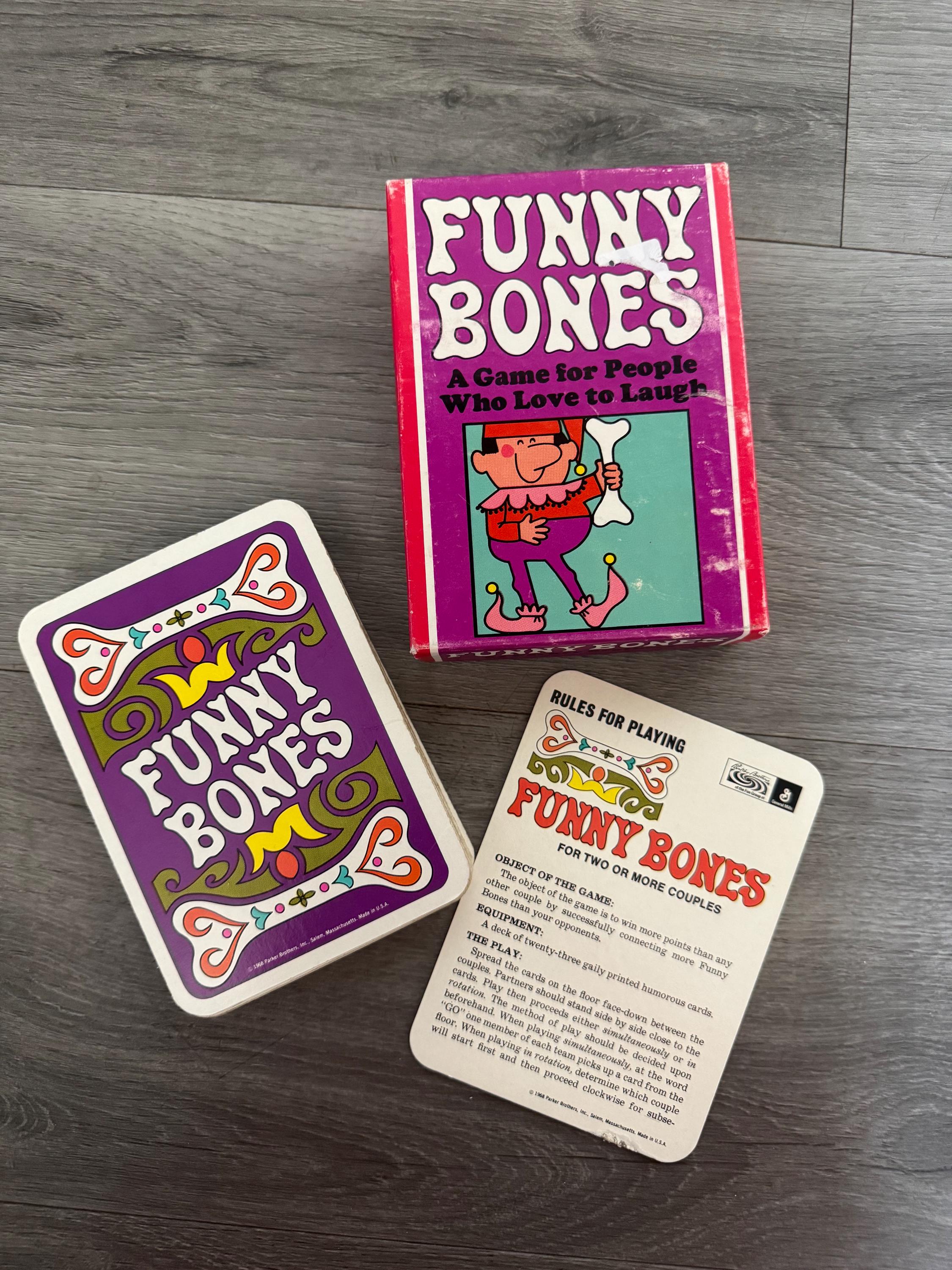 Vintage/ 1968/ Funny Bones/ Parker Brothers/ Couples Game