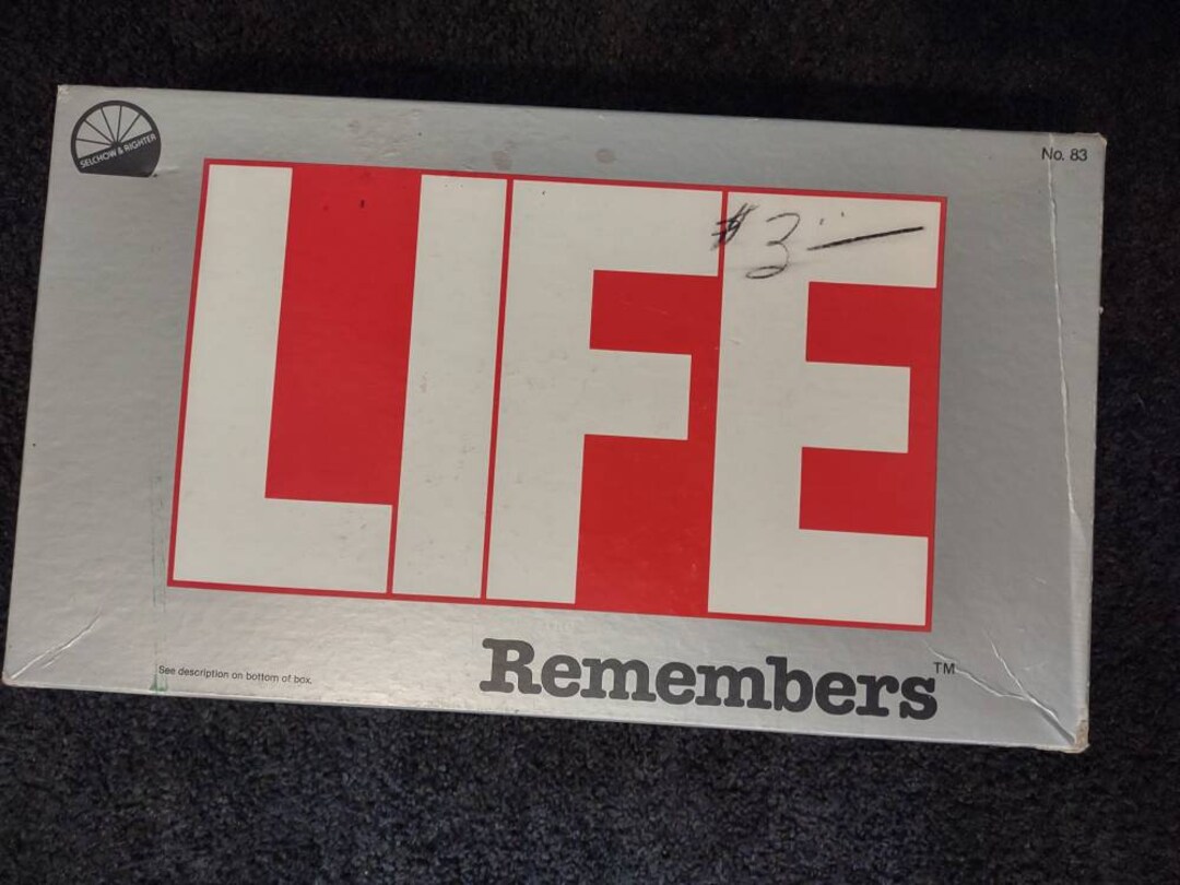 Vintage Life Magazine remembers Board Game Circa 