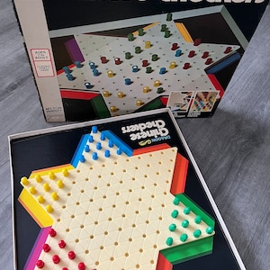 Vintage/ 1973/ Dragon Chinese Checkers Game/ Milton Bradley/ Classic Family Game/ Complete/ Good Condition