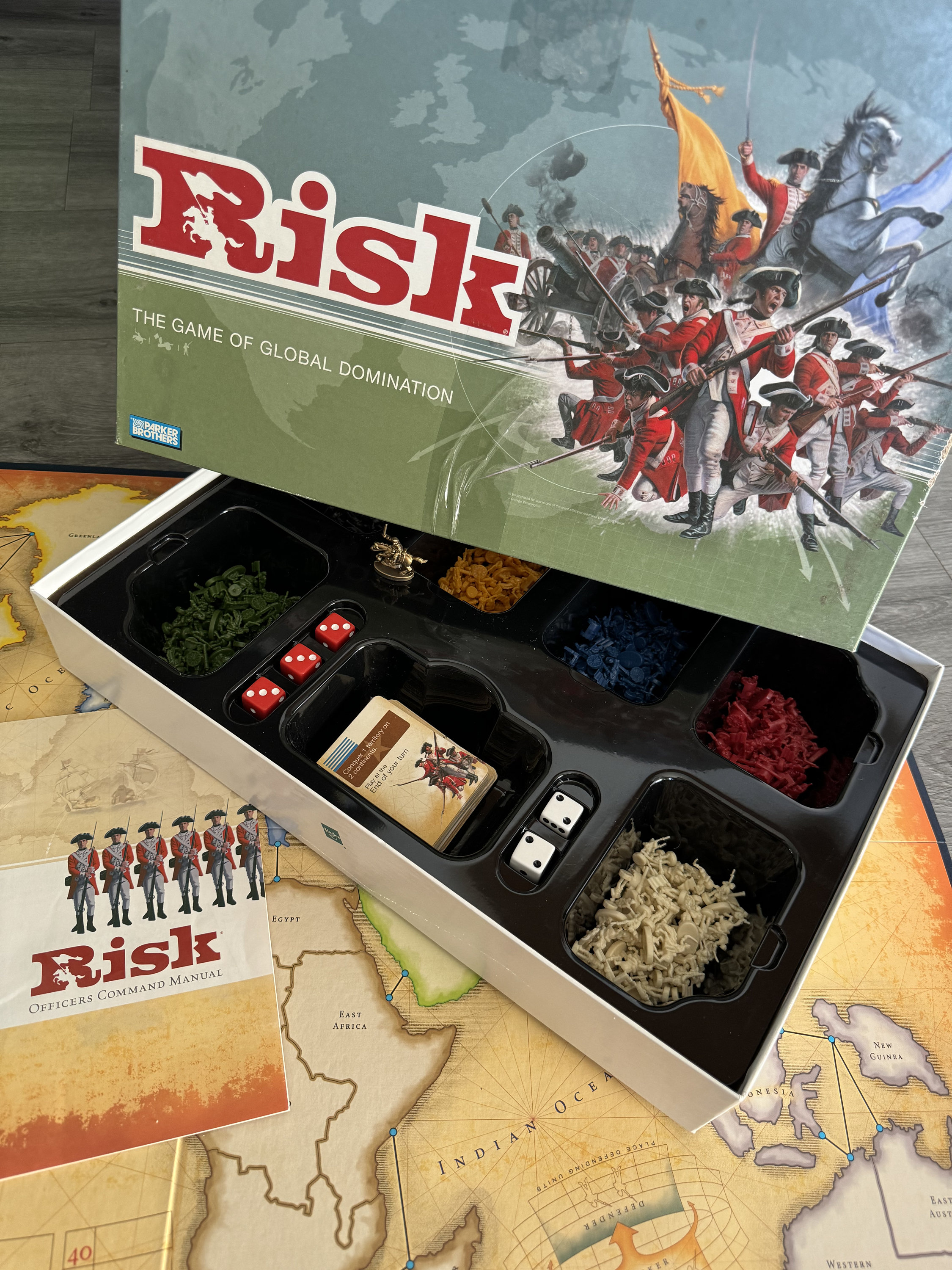 Vintage/ 2003/ RISK/ Global Domination/ Board Game/ Parker