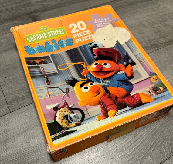 Vintage/ 1992/ Sesame Street/ Babies/ 20 Piece/ Jigsaw/ Puzzle