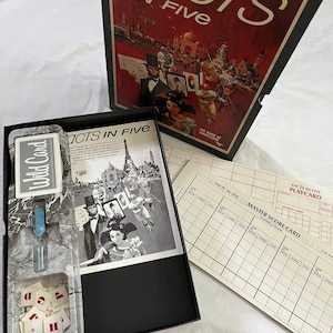Vintage/ 1967/ 3M/ Hechos en cinco/ Estantería/ Conocimiento/ Juego/ Gran condición/ Falta la letra A
