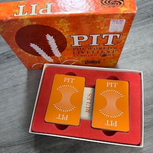 Vintage/ 1964/ Pit/ Trading/ Spiel/ Parker Brothers/ Komplett/ Guter gebrauchter Zustand