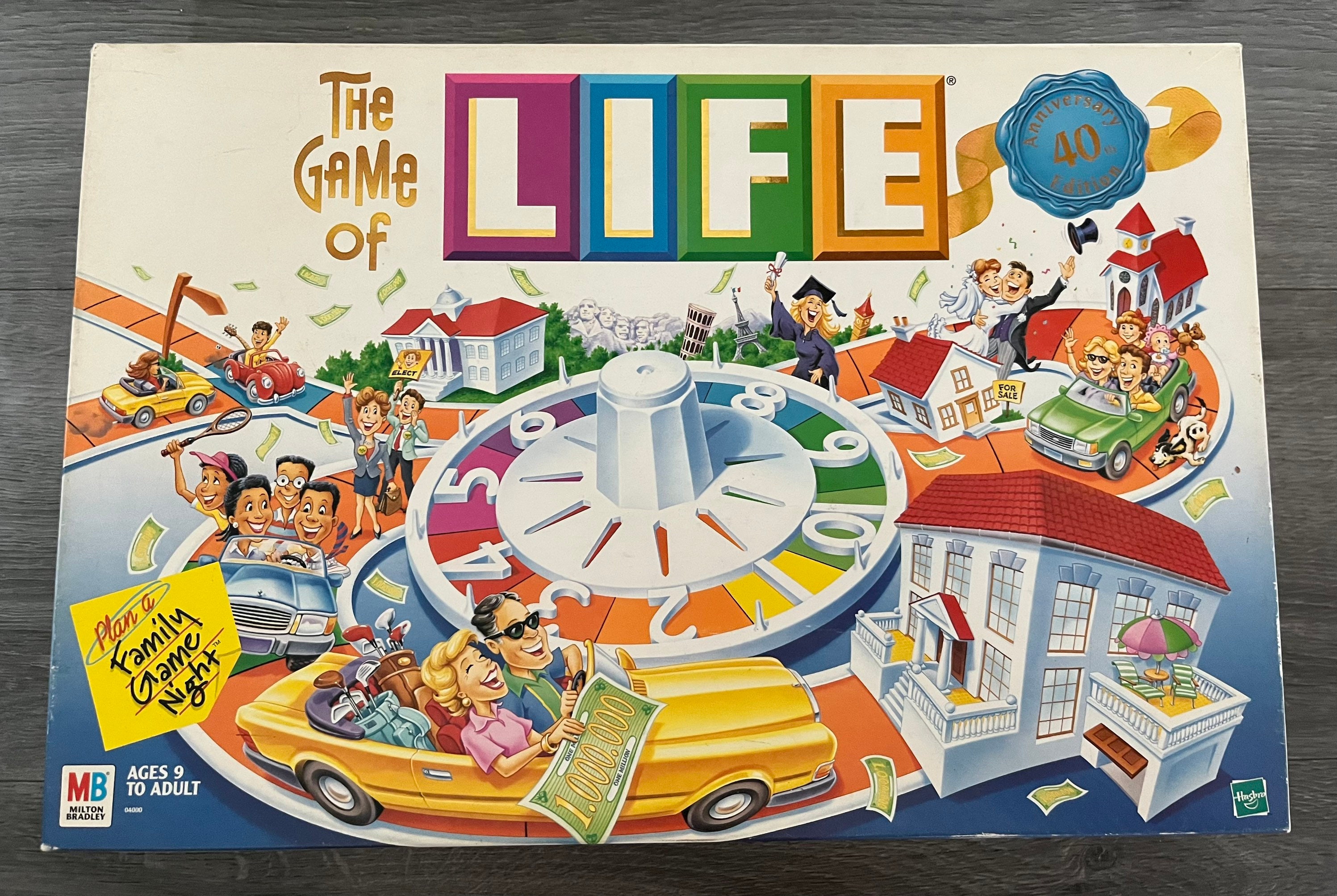 Hasbro The Game of Life Board Game (04000) for sale online