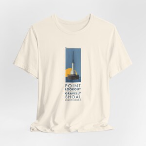 Point Lookout Lighthouse Tee | Relaxed Vibe, Perfect for Beach Lovers, Souvenir Gift, Summer Events, Casual Wear