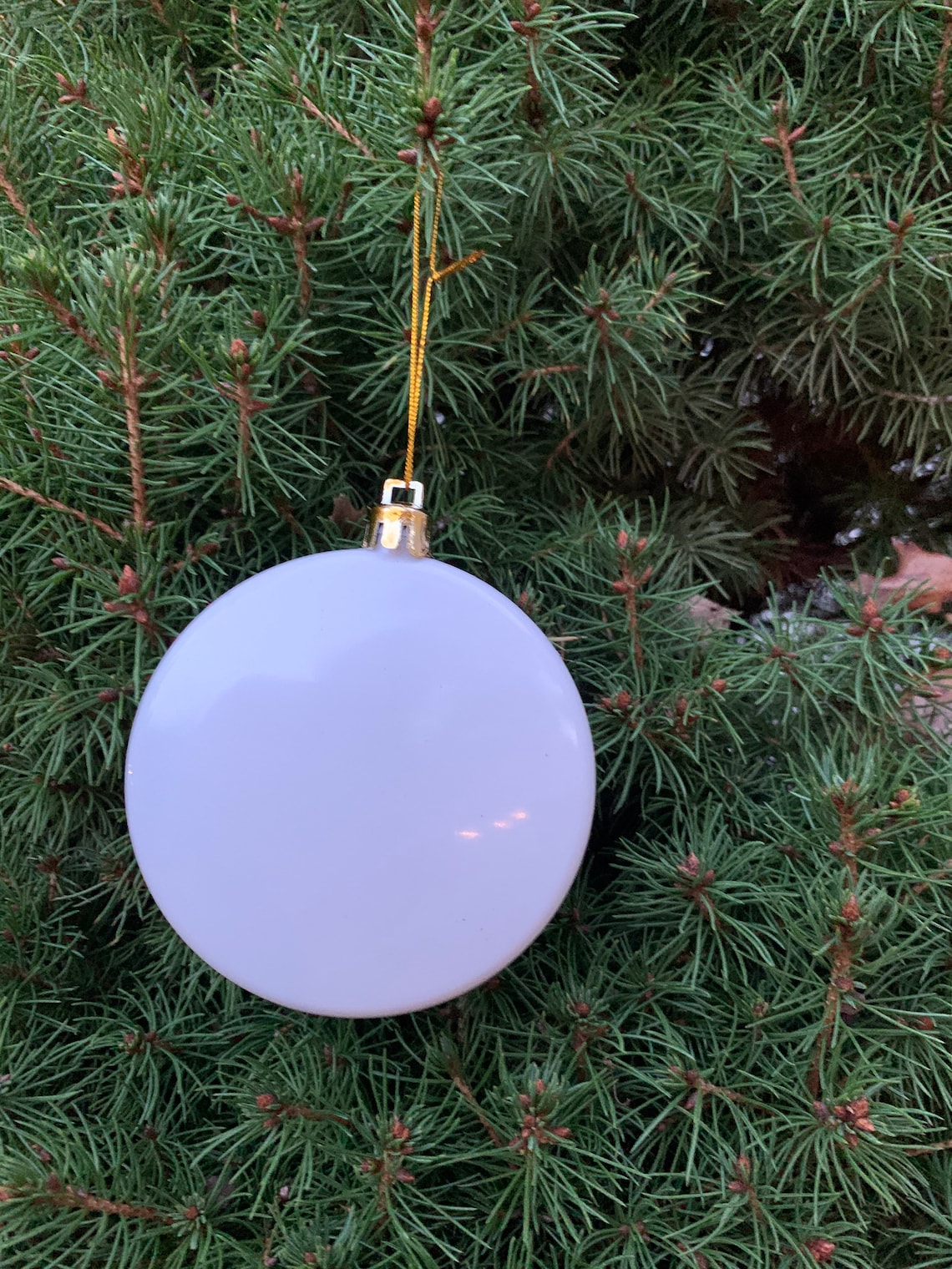 Flat Christmas Ornaments Assorted Colors / Crafters / Cricut / Etsy