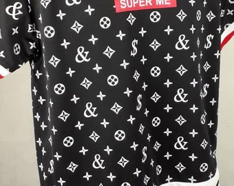 charlie brown supreme louis vuitton shirt