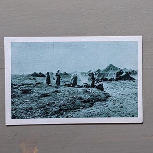 Vintage algerische 1930 Postkarte