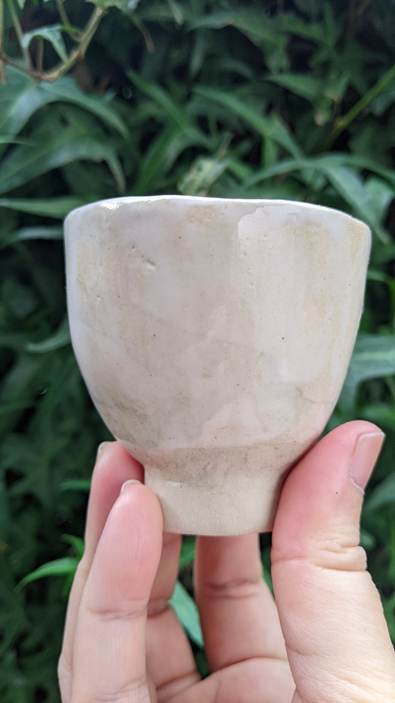 4 Ceramic Espresso Cups Set Etsy