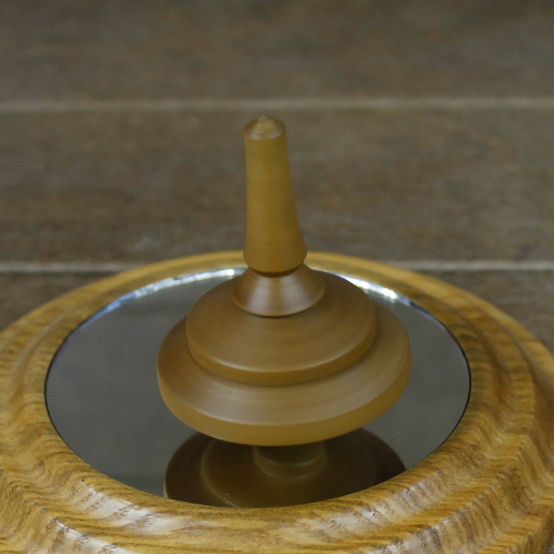 Small Spinning Top Wooden Toy That Develops Children's Etsy