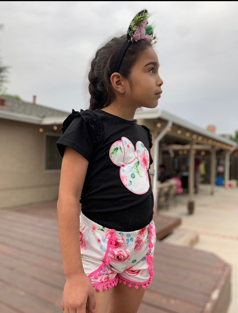 Minnie Silk Shorts Set 3T
