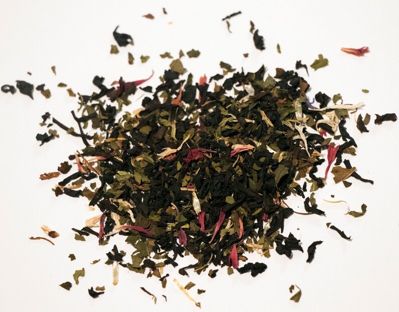 peppermint vanilla black tea