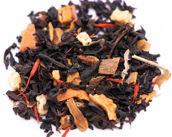 Apple Spice Black Tea / Loose Leaf Tea / Tea Gift / Holiday Tea / Spiced Black Tea / Christmas Tea / Fall Tea / Father's Day
