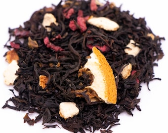 Cranberry Orange Harvest Tea / Loose Leaf Tea / Tea Gift / Holiday Tea / Summer Tea / Gourmet Tea / Black Tea / Father's Day