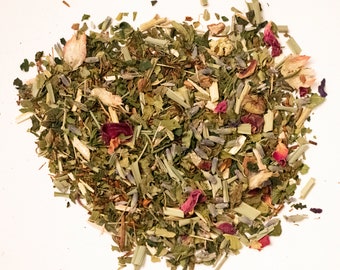 Head-ache Soother Herbal Tea / Tea Gift / Stress Tea / Loose Leaf Tea / Calming Tea / Caffeine Free Tea / Father's Day
