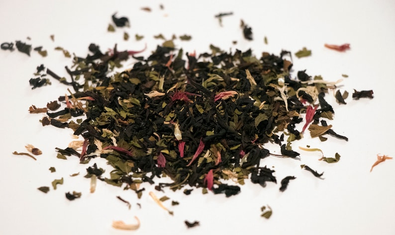 peppermint vanilla black tea