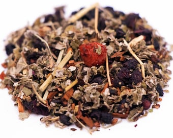 The Berry Patch Honeybush Tea / Tea Gift / Loose Leaf Tea / Summer Tea / Gift for Tea Lover / Berry Tea