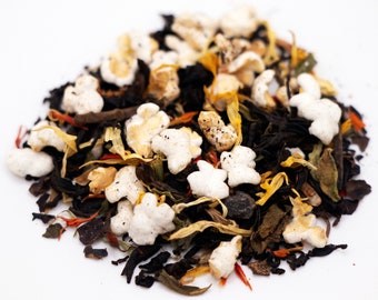 Toasted S'mores Black Tea / Fall Tea / Autumn Tea / Halloween Tea / Holiday Tea / Loose Leaf Tea / Tea Gift / Campfire Tea / Father's Day