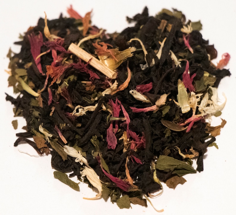 peppermint vanilla black tea
