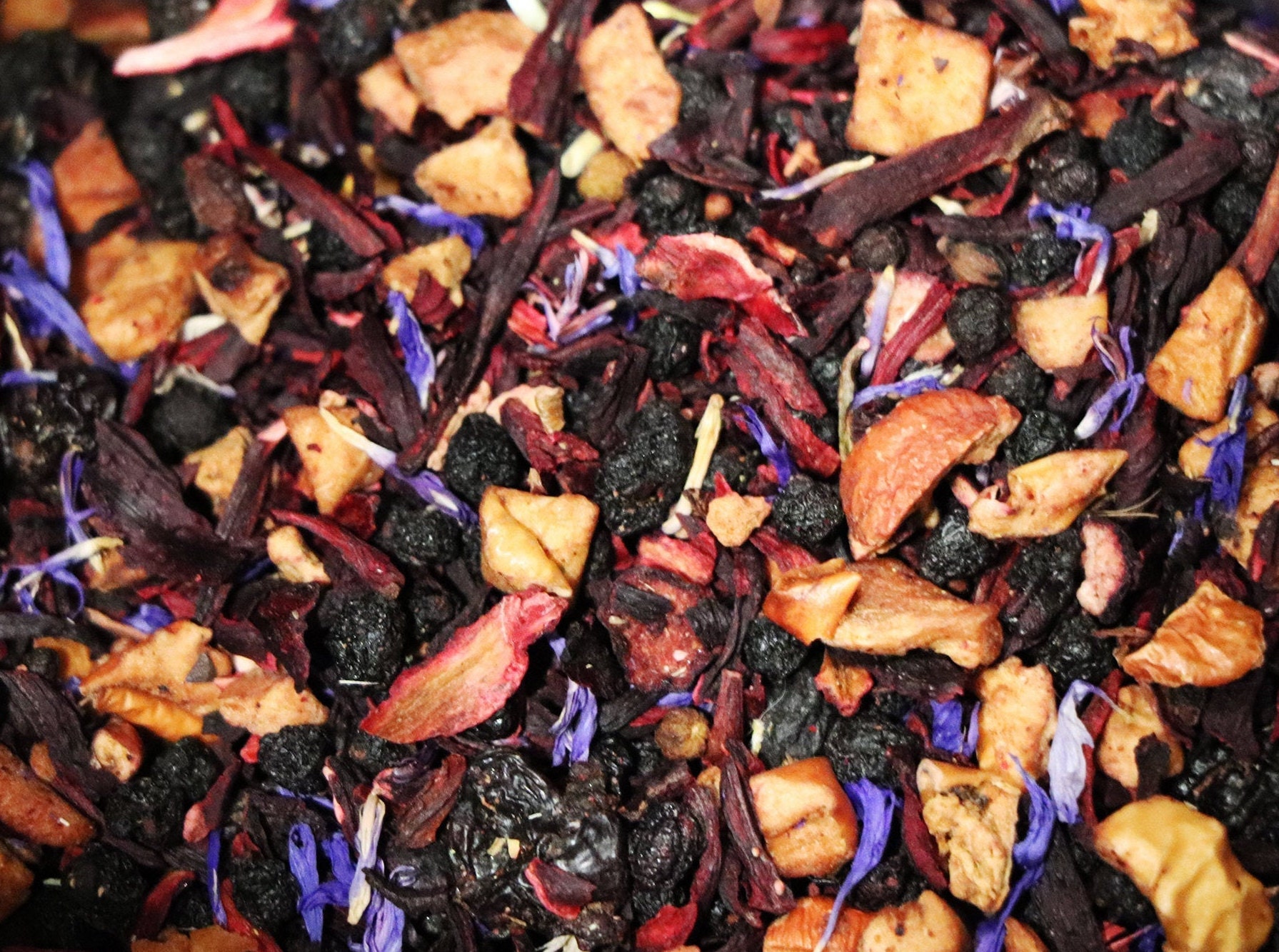 Blueberry Herbal Tea Loose Leaf/ Fruit Tea / Holiday Tea / Etsy
