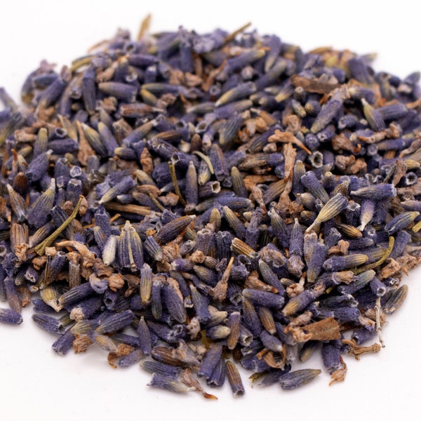 French Lavender Herbal Tea - Sapphire Blue  / Calming Tea /  Decaf Tea / Flower Tea / Tea Gift / Loose Leaf Tea