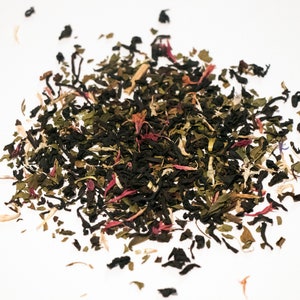 peppermint vanilla black tea