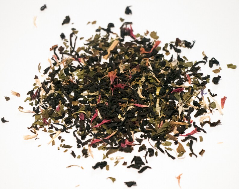 peppermint vanilla black tea