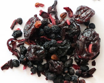 Berry Blast Herbal Tea / Fruit Tea / Holiday Tea / Summer Tea / Decaf Tea / Loose Leaf Tea / Tea Gift